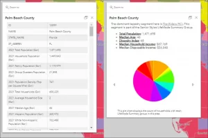 Ventanas emergentes de capas en ArcGIS Online
