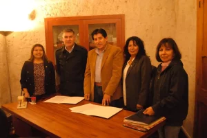Convenio de TELEMATICA con el Colegio de Arquitectos del Perú - Regional Arequipa
